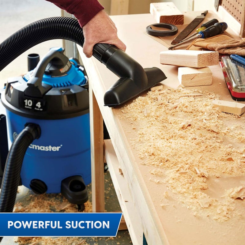 Vacmaster Blue Line 12-Gallon* 5 Peak HP† Wet/Dry Vacuum with Detachable Blower VBV1210 - Image 5